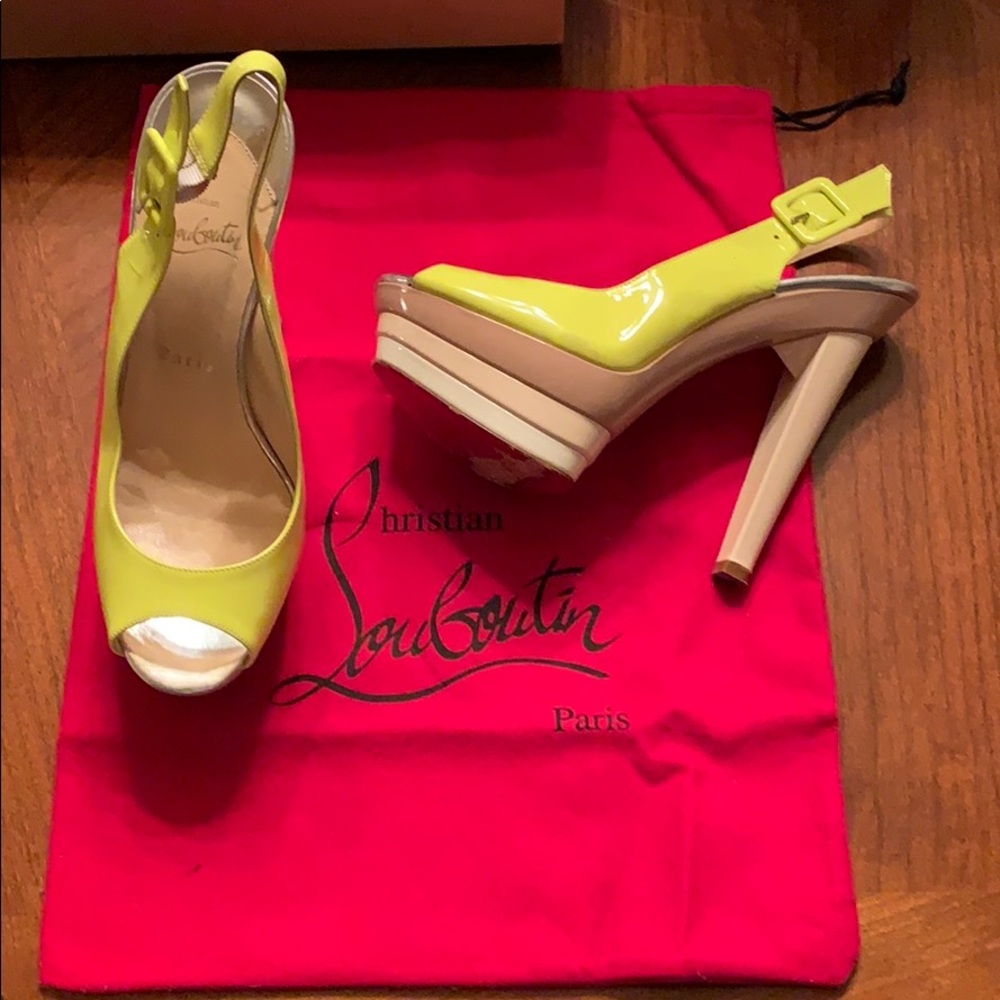 Christian Louboutin 123 Scarpe Platform Heels